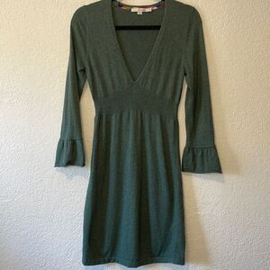 Boden Cashmere & Rabbit Hair Blend W/ Bell Sleeves Dress Women’s Size 4